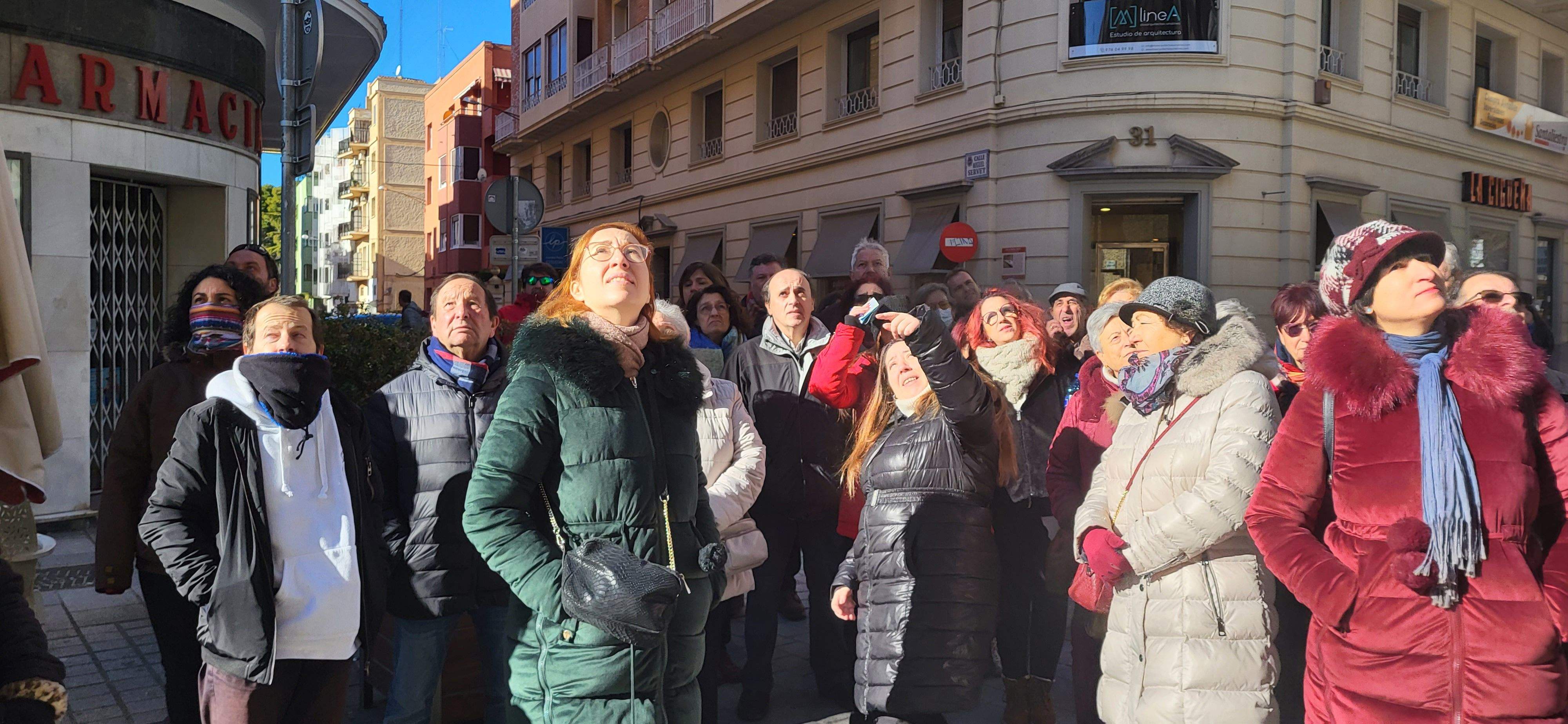 Visita a los lugares vicentinos de Huesca