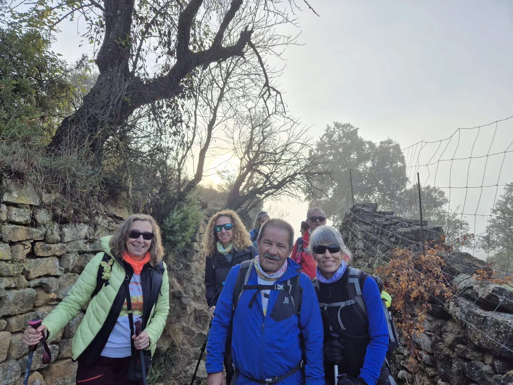 Javieres en el Reto de Santa Eulalia la Mayor y la cima de Santa Quiteria. Foto Juanlu Herrero