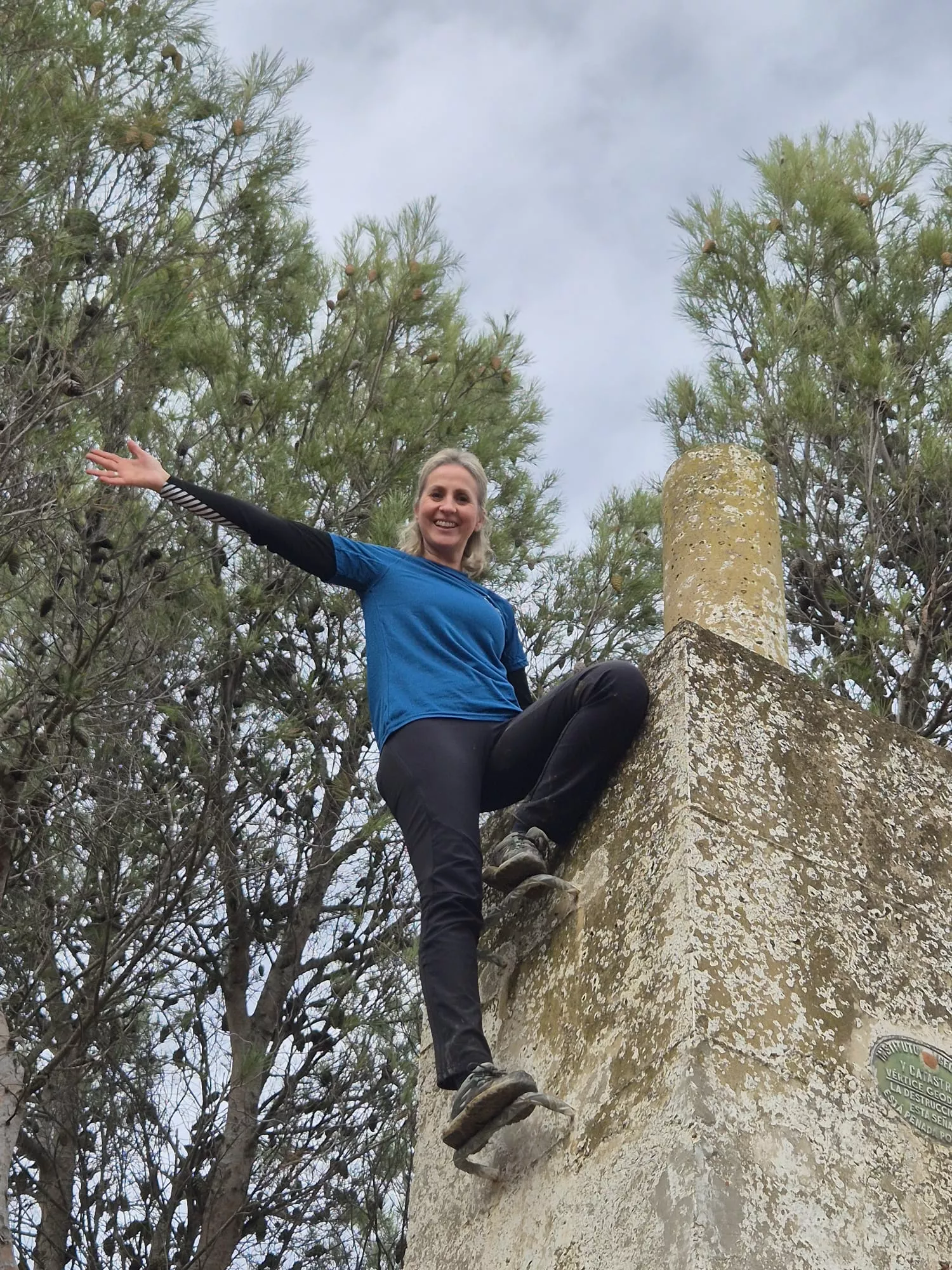 Javieres en el Reto de Santa Eulalia la Mayor y la cima de Santa Quiteria. Foto Juanlu Herrero