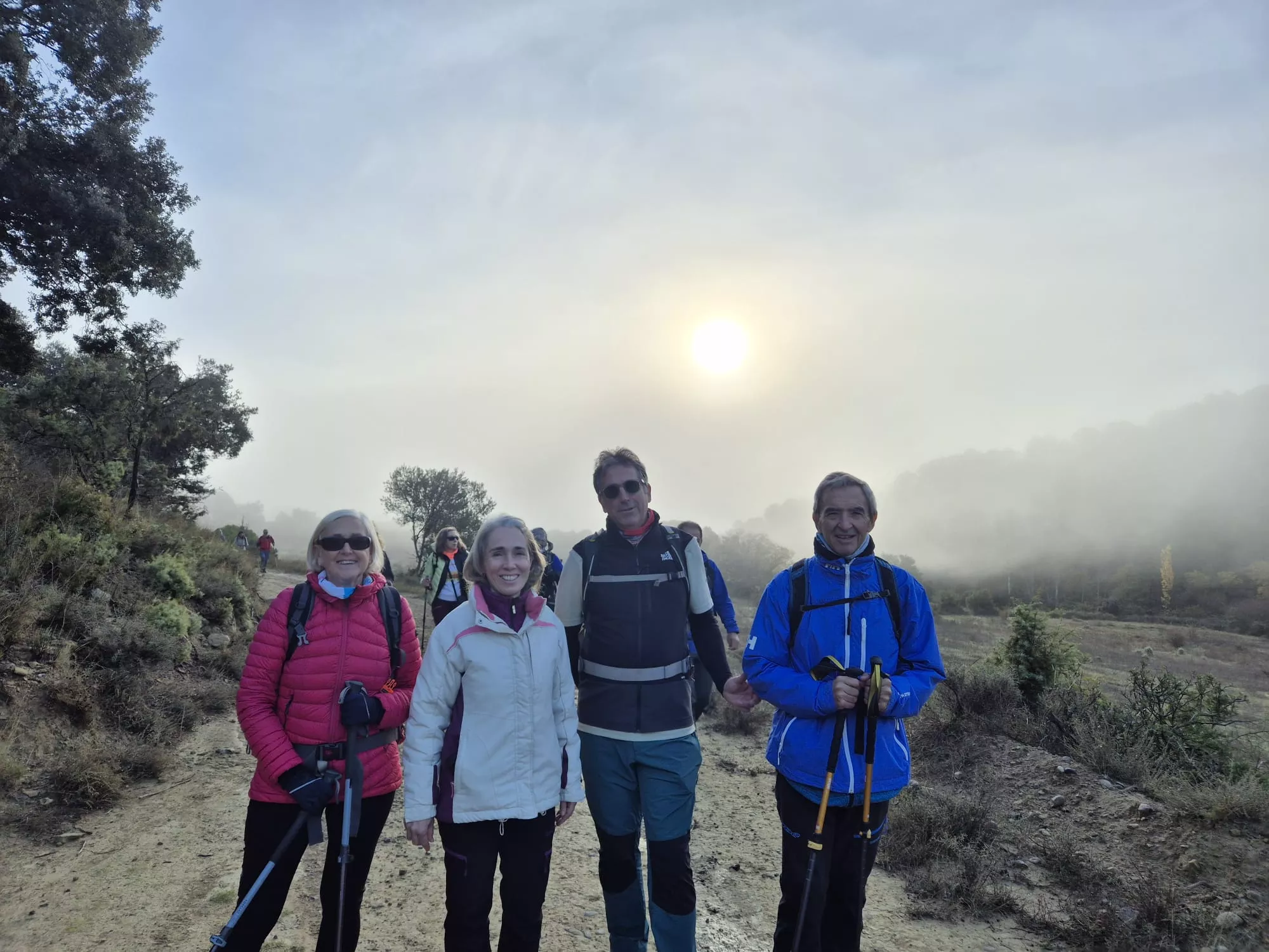 Javieres en el Reto de Santa Eulalia la Mayor y la cima de Santa Quiteria. Foto Juanlu Herrero