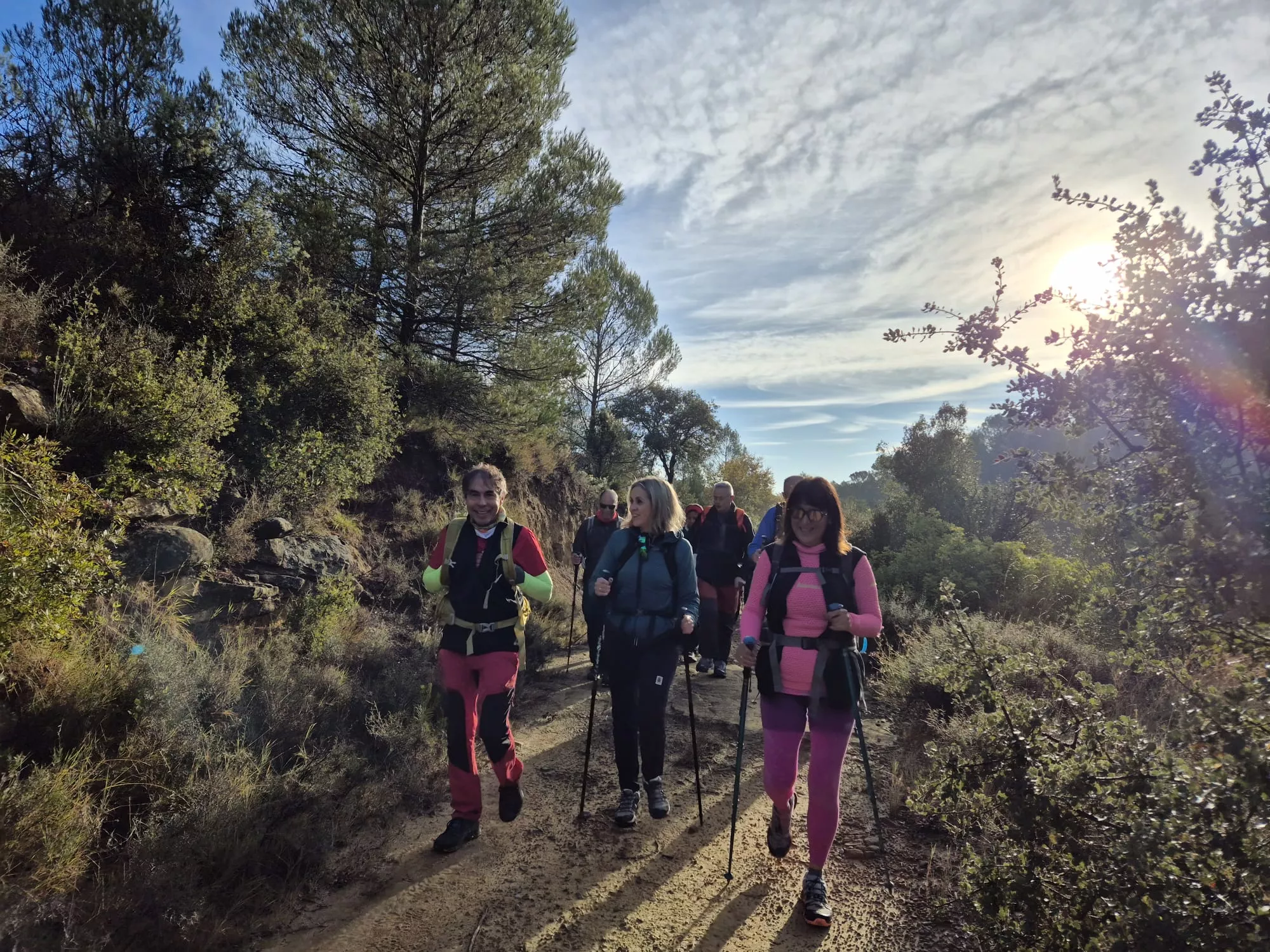 Javieres en el Reto de Santa Eulalia la Mayor y la cima de Santa Quiteria. Foto Juanlu Herrero