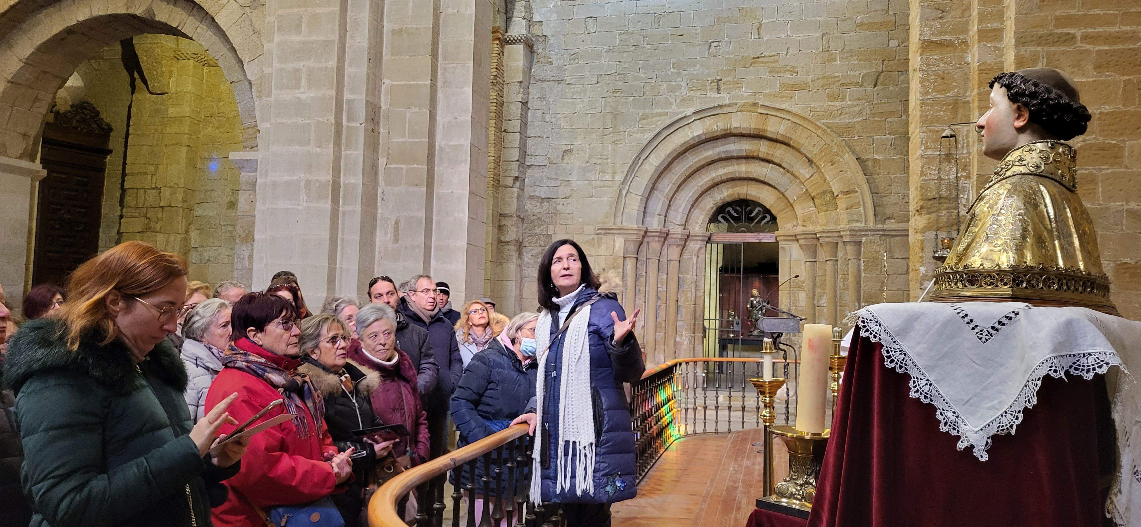 Visita a los lugares vicentinos de Huesca