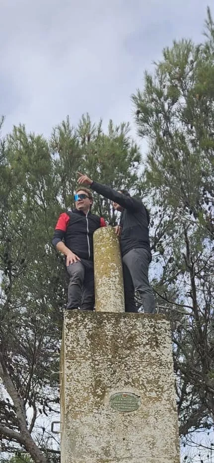 Javieres en el Reto de Santa Eulalia la Mayor y la cima de Santa Quiteria. Foto Juanlu Herrero