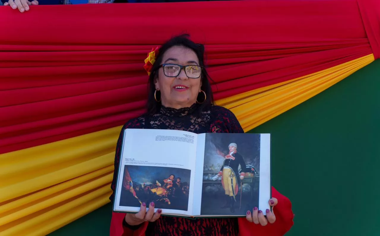  Desfile en homenaje a Félix de Azara.