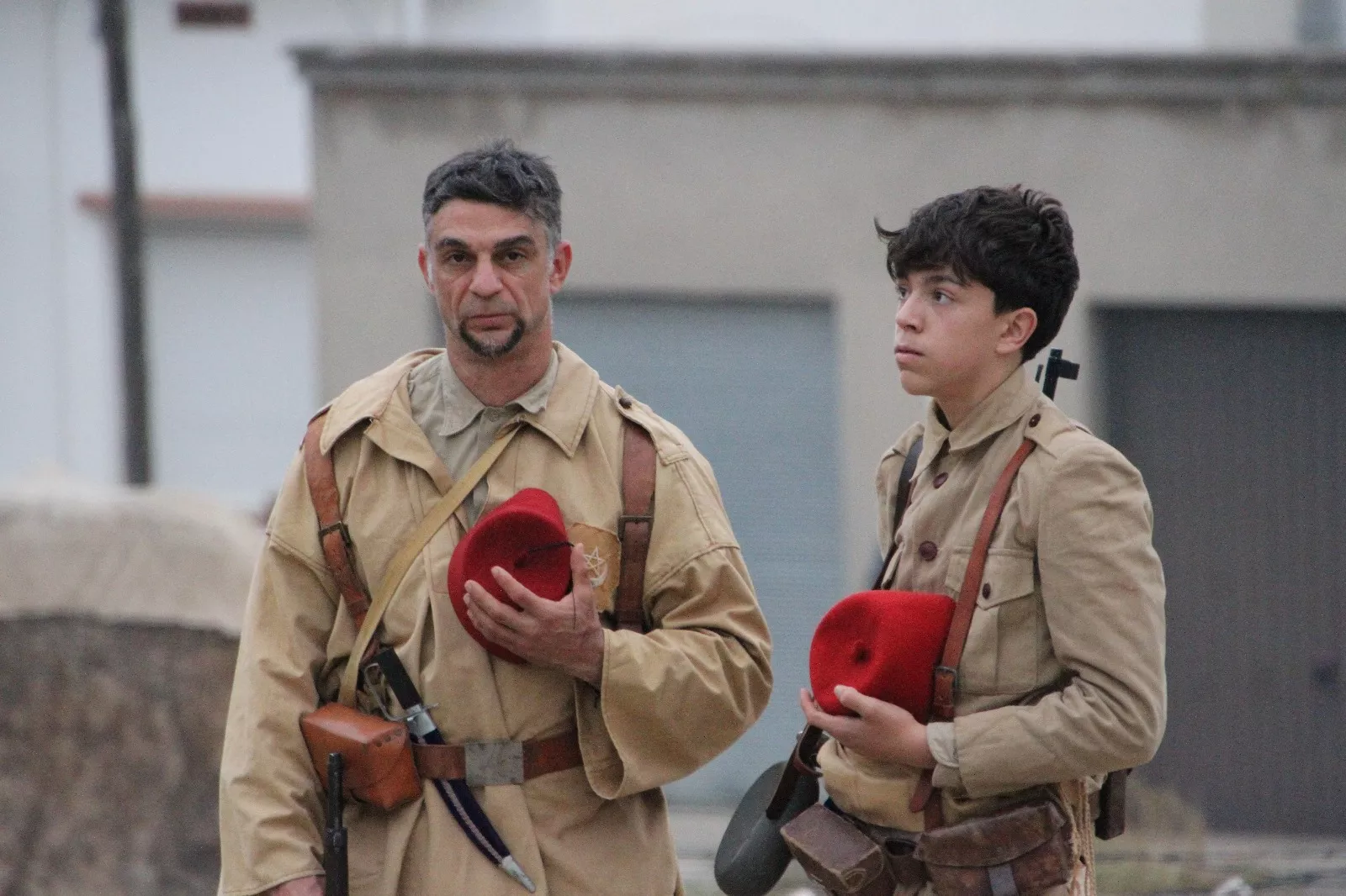Recreación en Flix de la Batalla del Ebro. Foto Carlos Neofato