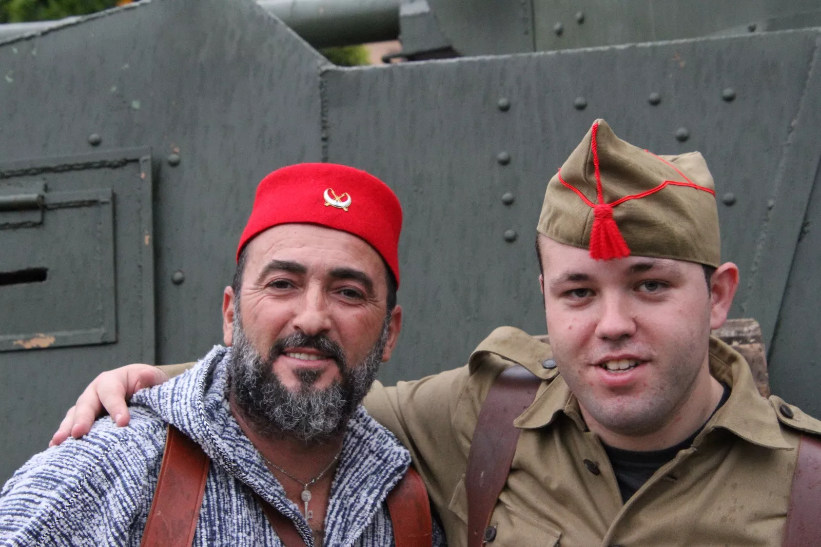 Recreación en Flix de la Batalla del Ebro. Foto Carlos Neofato