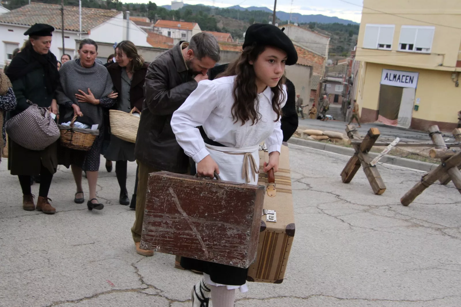 Recreación en Flix de la Batalla del Ebro. Foto Carlos Neofato