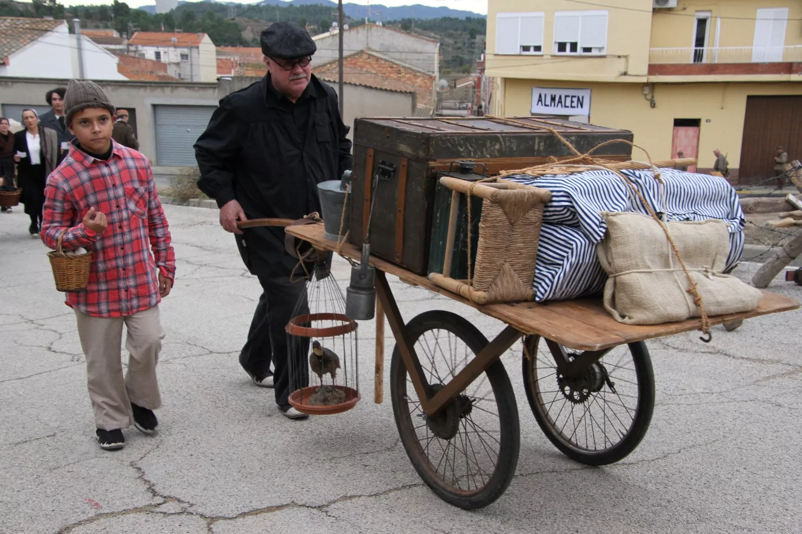 Recreación en Flix de la Batalla del Ebro. Foto Carlos Neofato