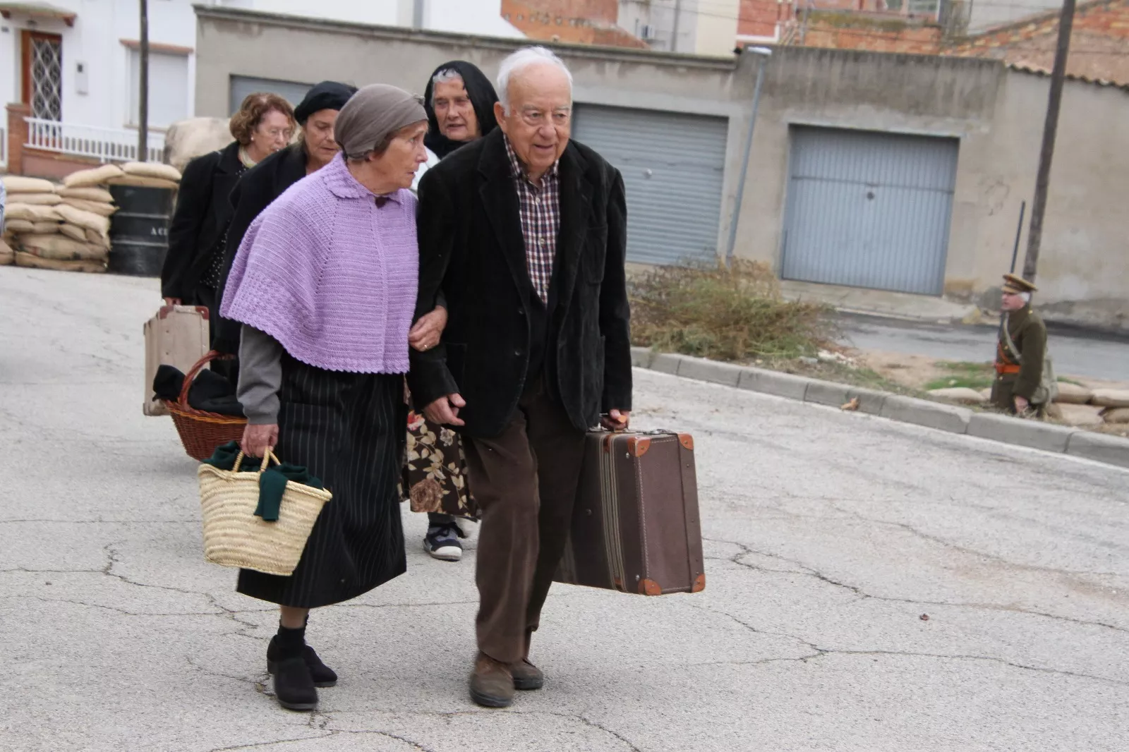Recreación en Flix de la Batalla del Ebro. Foto Carlos Neofato