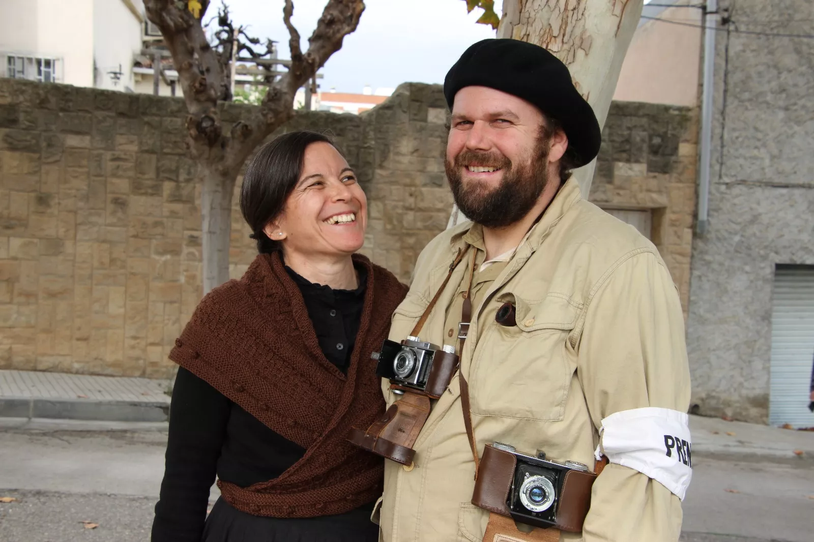 Recreación en Flix de la Batalla del Ebro. Foto Carlos Neofato