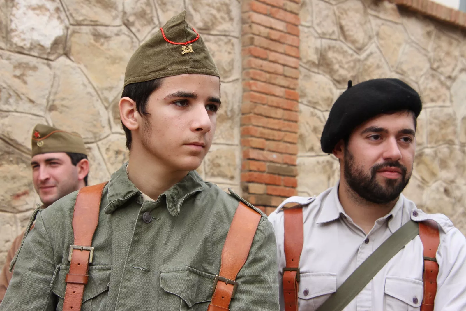 Recreación en Flix de la Batalla del Ebro. Foto Carlos Neofato