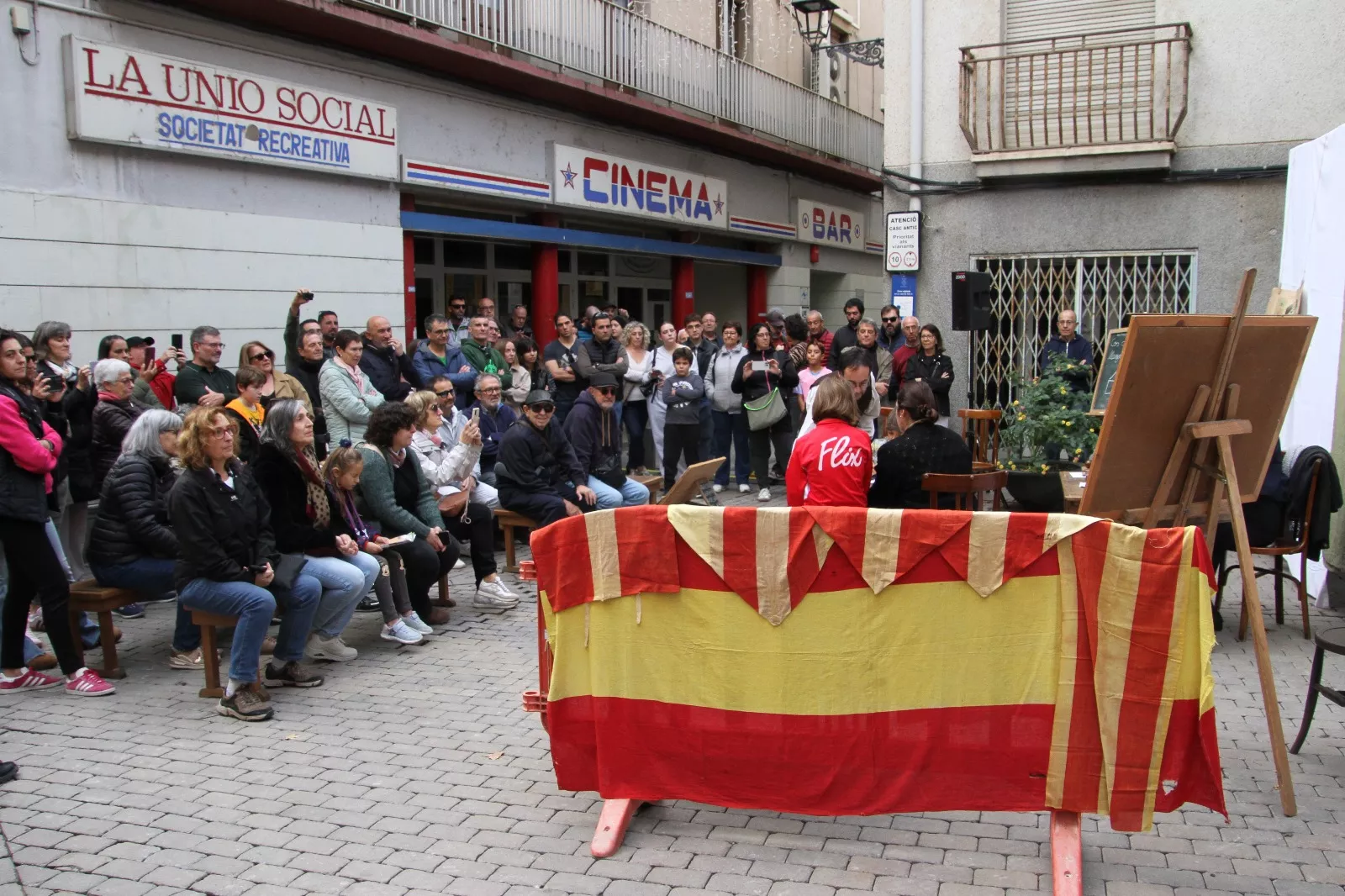 Recreación en Flix de la Batalla del Ebro. Foto Carlos Neofato