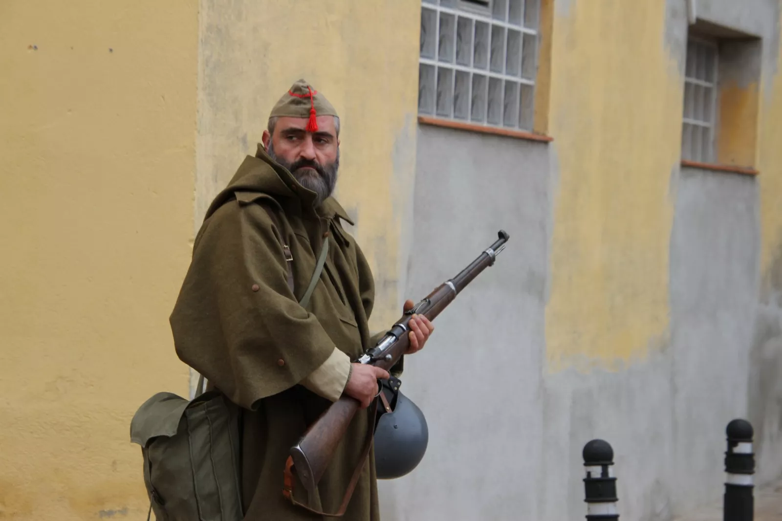 Recreación en Flix de la Batalla del Ebro. Foto Carlos Neofato