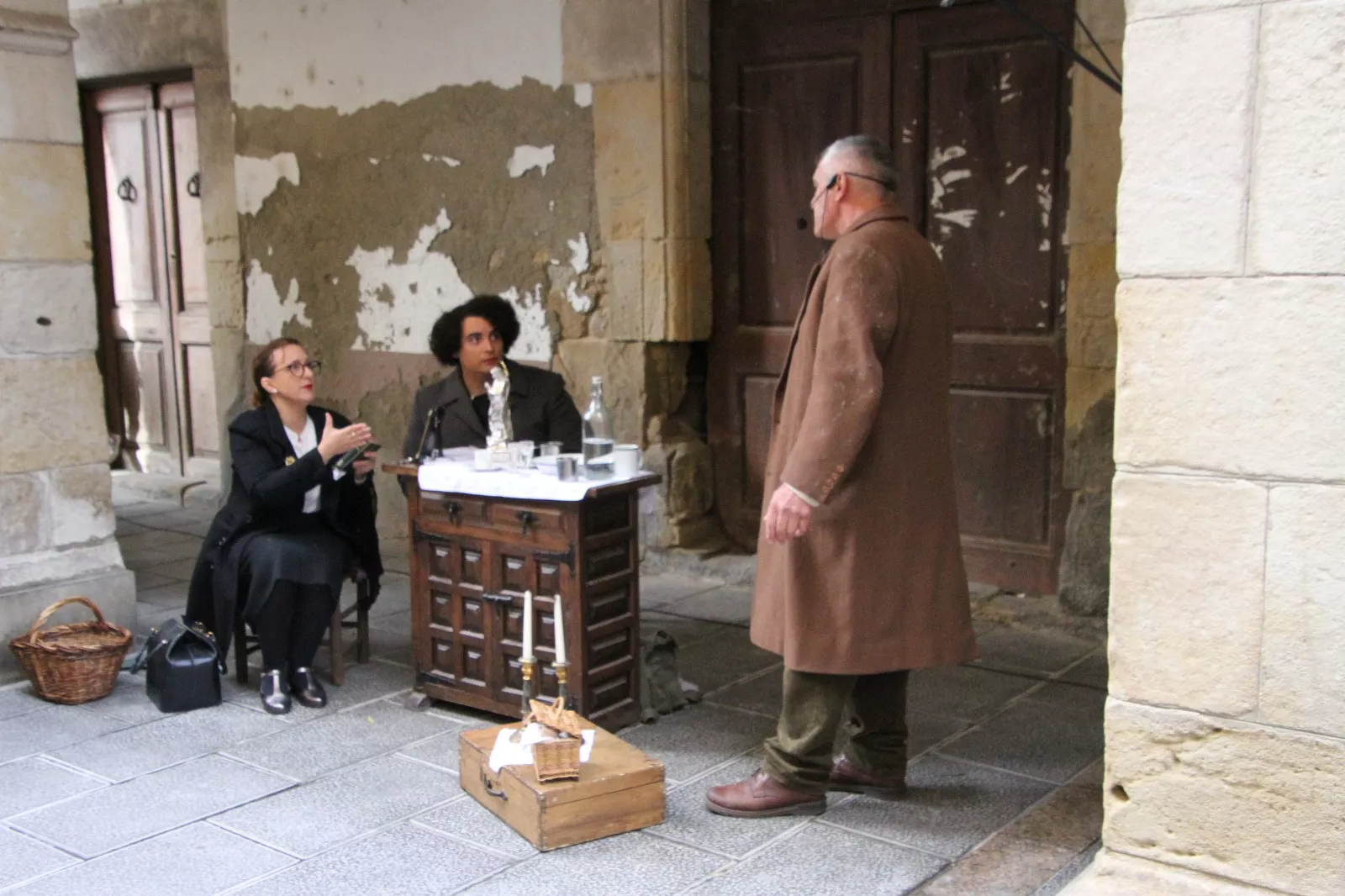 Recreación en Flix de la Batalla del Ebro. Foto Carlos Neofato