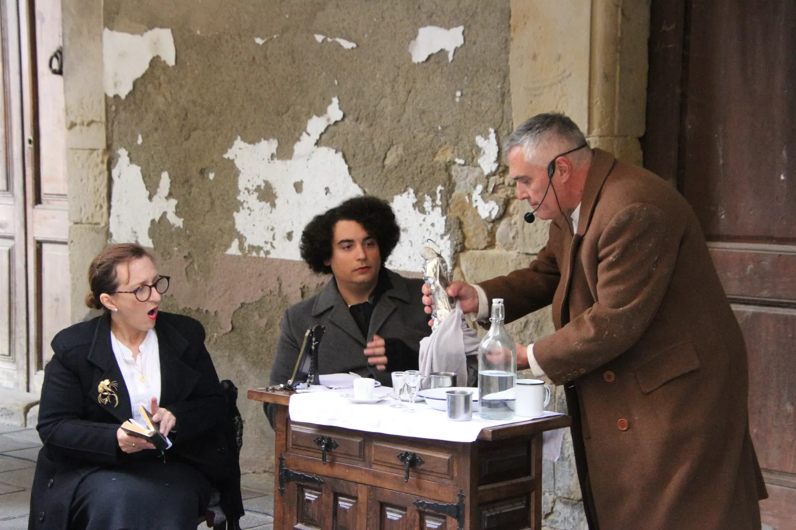 Recreación en Flix de la Batalla del Ebro. Foto Carlos Neofato