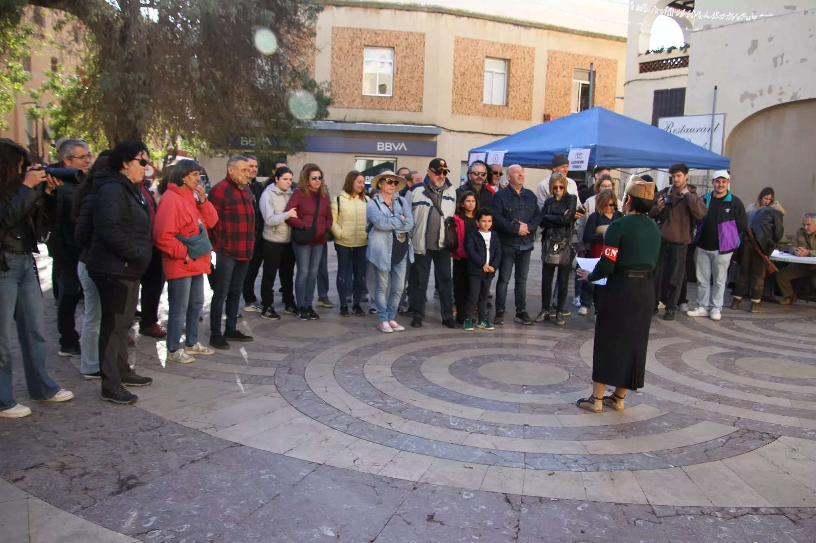 Recreación en Flix de la Batalla del Ebro. Foto Carlos Neofato