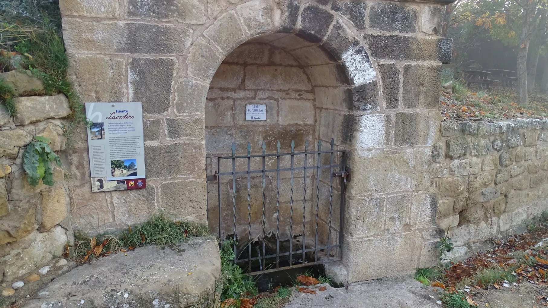 Fuente de Fontellas. Foto Alfredo Zazo