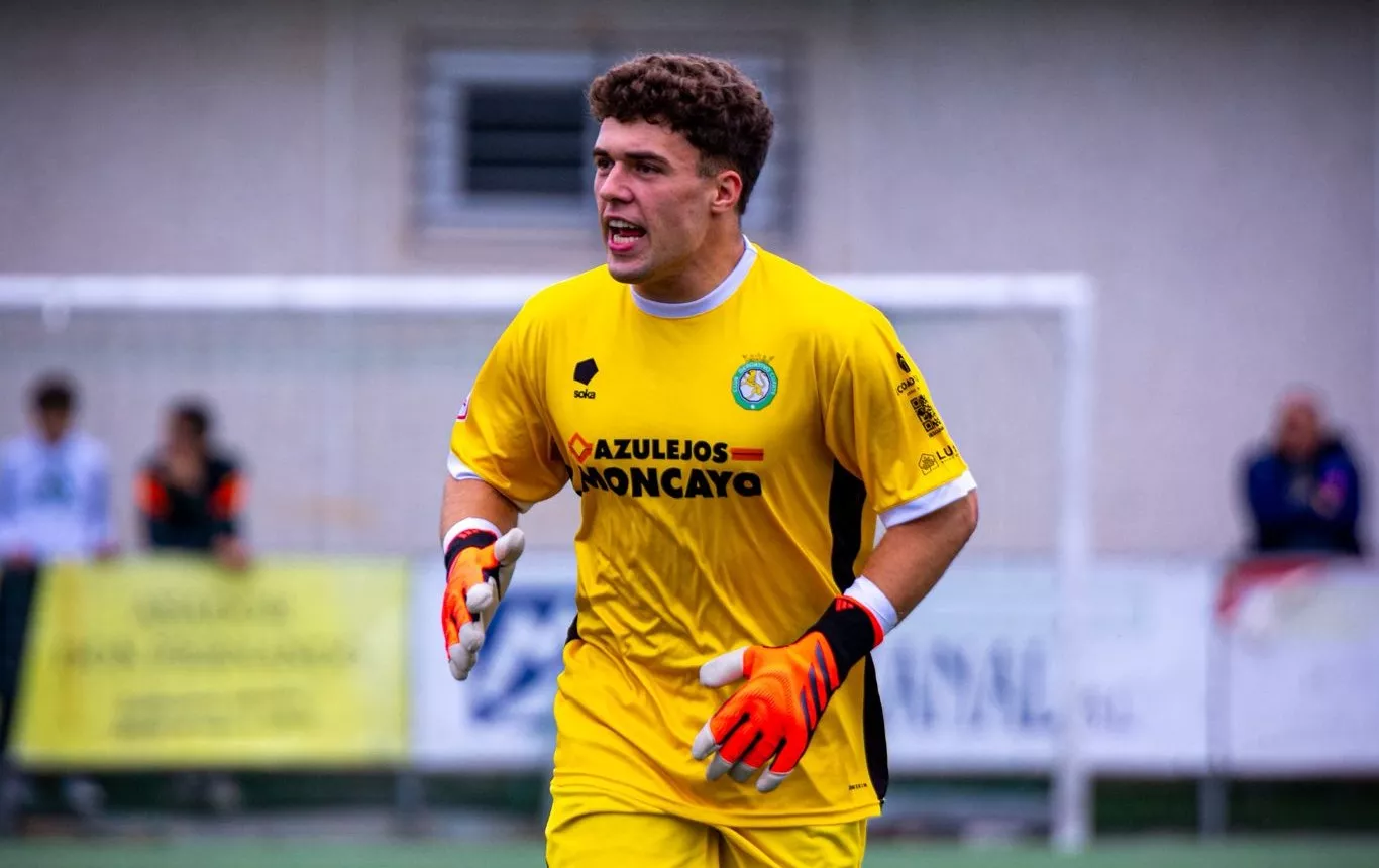 Pablo Hernández, portero del Cuarte. Foto: @ivaan1408