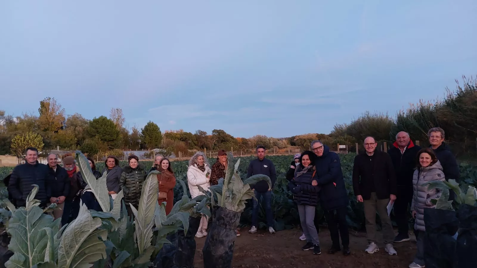 Inicio del proyecto "Hostelería de Barrio" en Huerta Barbereta. Foto Javier García Antón