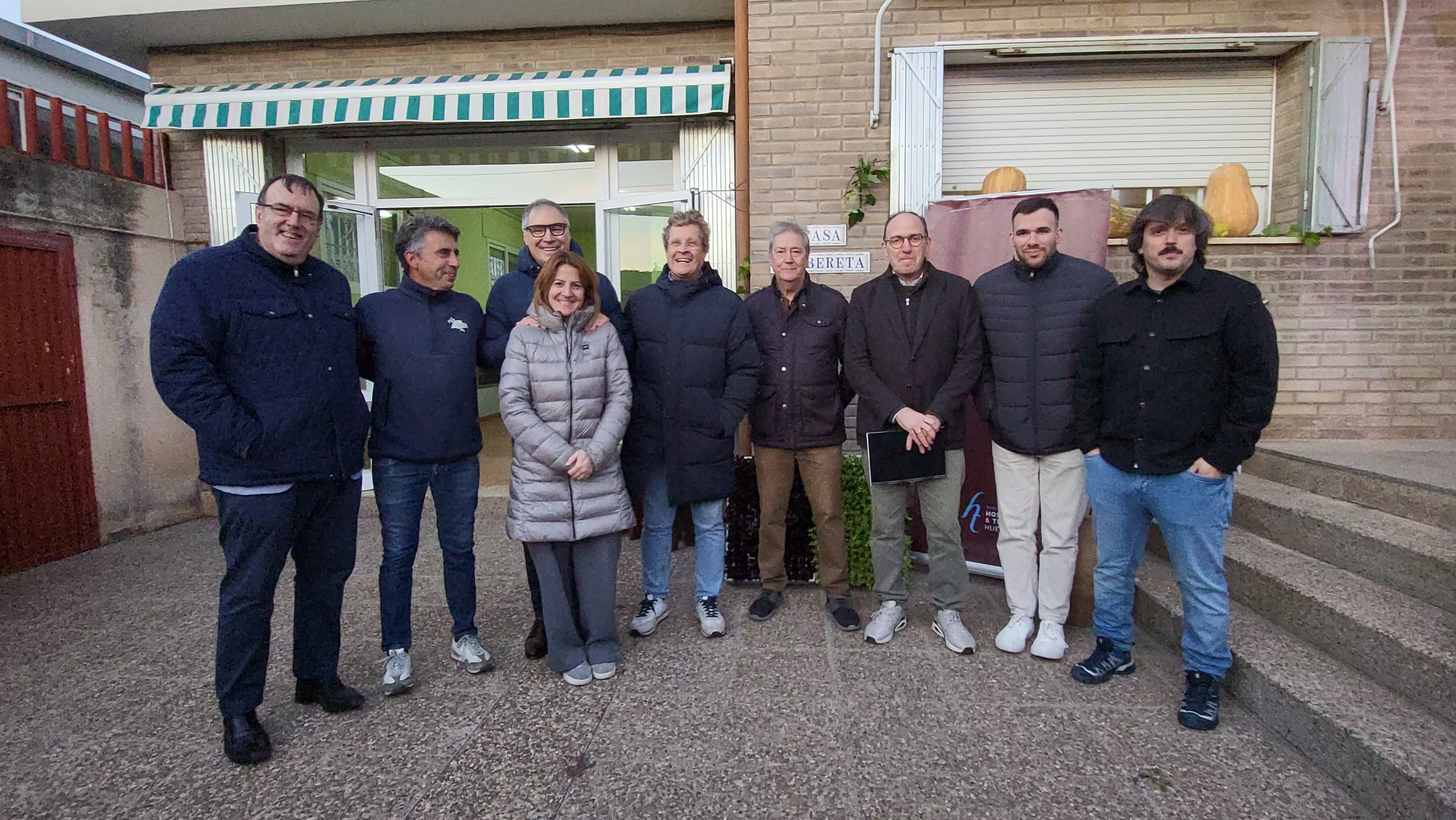 Inicio del proyecto "Hostelería de Barrio" en Huerta Barbereta. Foto Mercedes Manterola