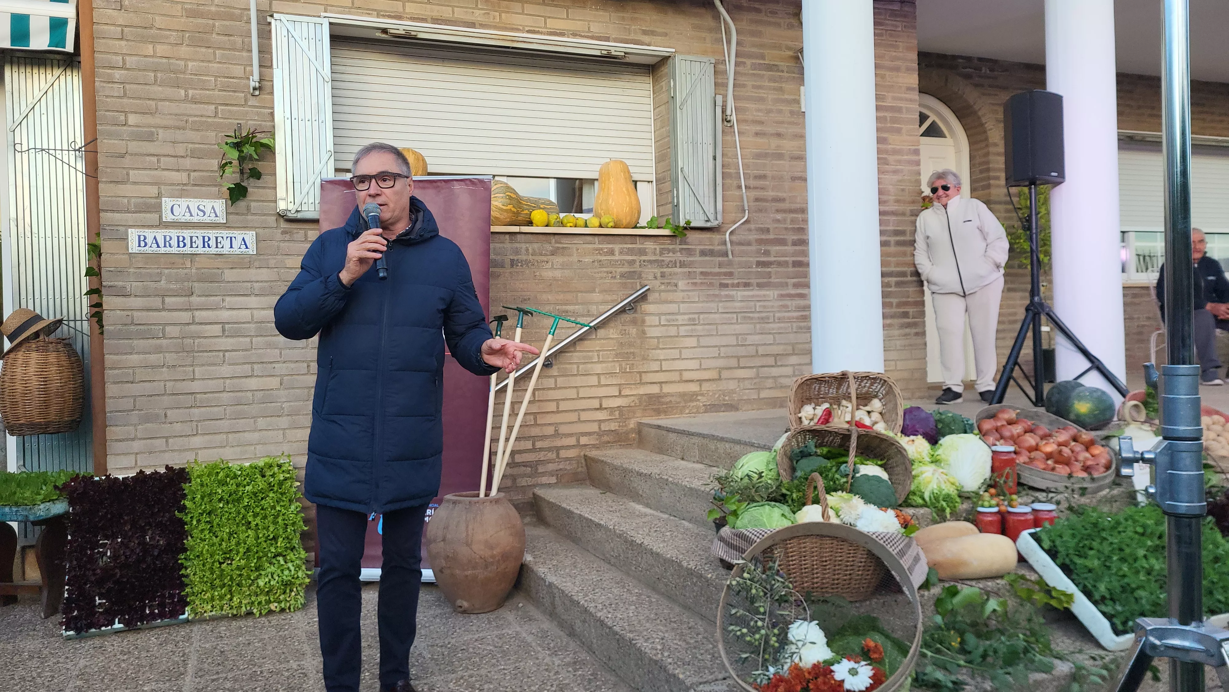 Inicio del proyecto "Hostelería de Barrio" en Huerta Barbereta. Foto Mercedes Manterola