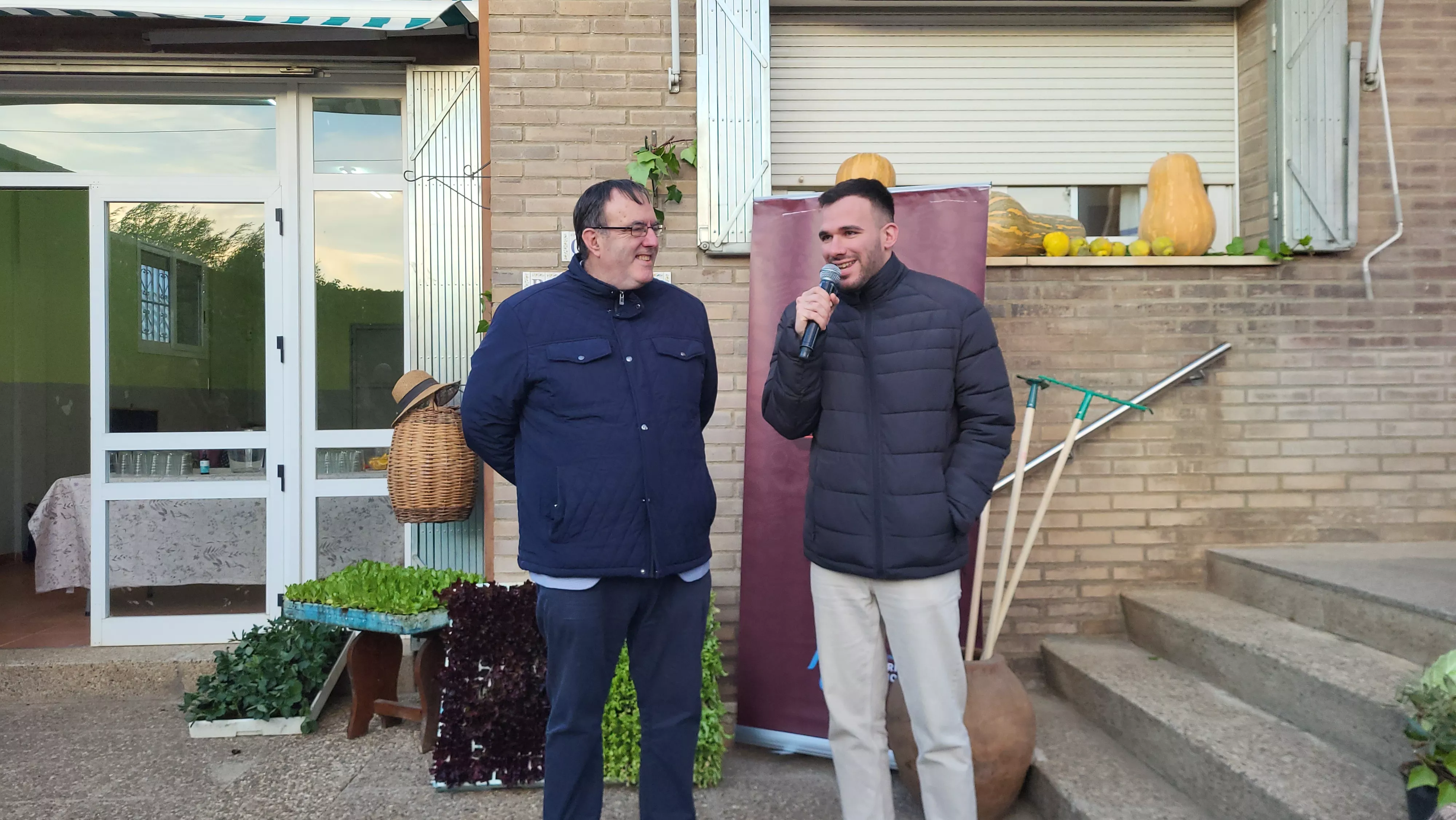 Inicio del proyecto "Hostelería de Barrio" en Huerta Barbereta. Foto Mercedes Manterola