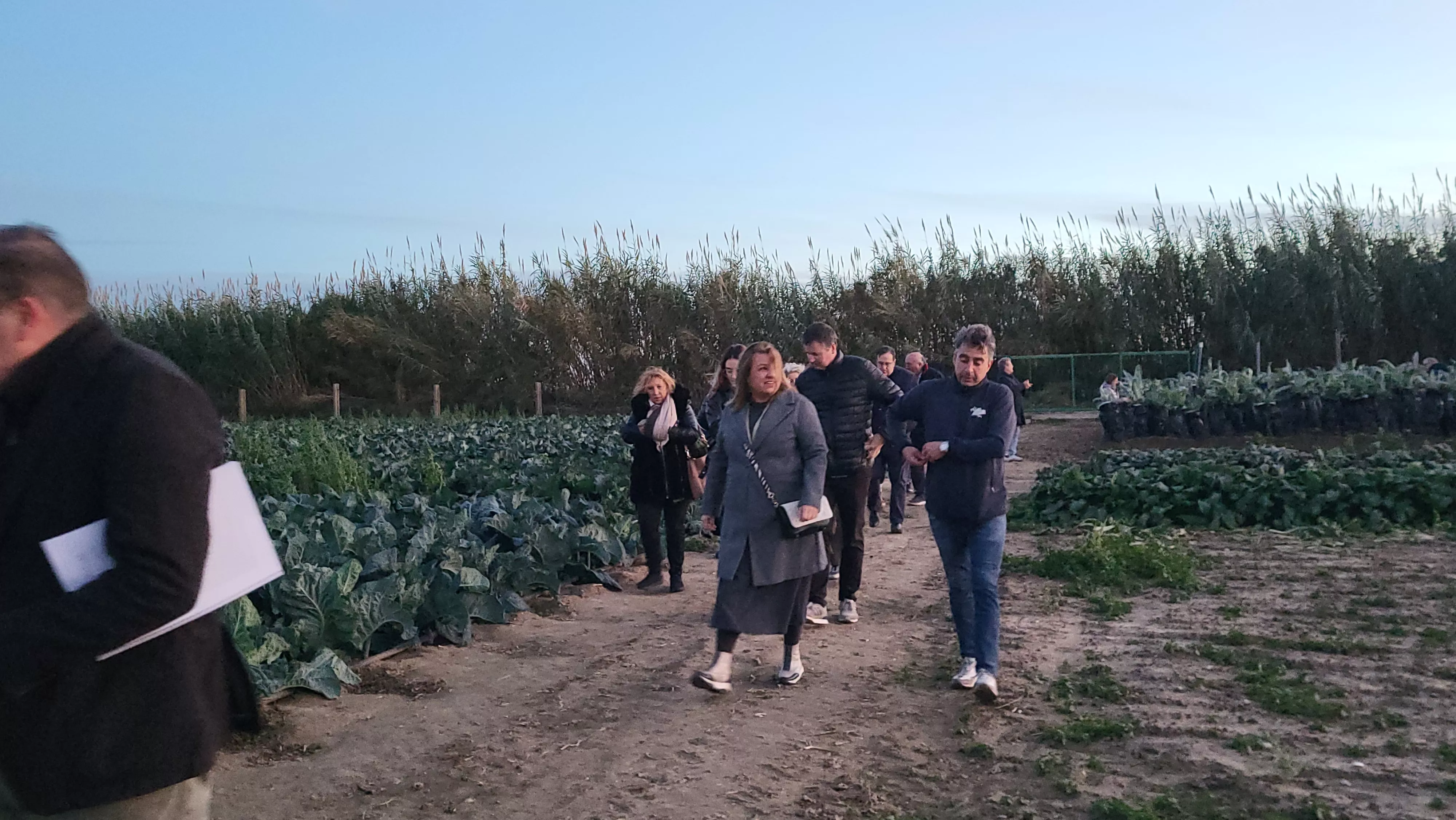 Inicio del proyecto "Hostelería de Barrio" en Huerta Barbereta. Foto Mercedes Manterola