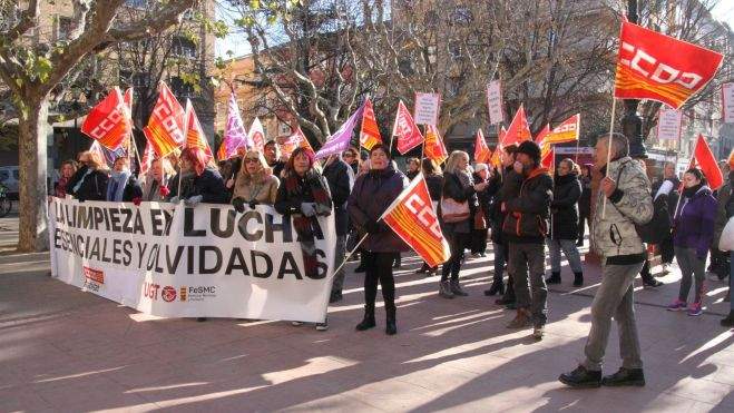 Huelga de limpieza este martes. Carlos Neofato Huelga de limpieza este martes. Carlos Neofato