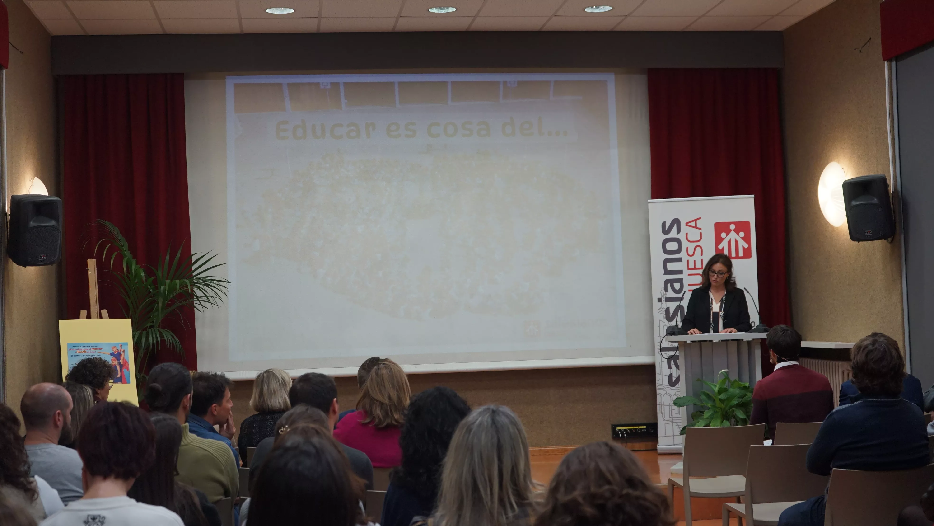 Rebeca Ayerbe, directora Titular de Salesianos Huesca.  Foto Estela Soler Olivar