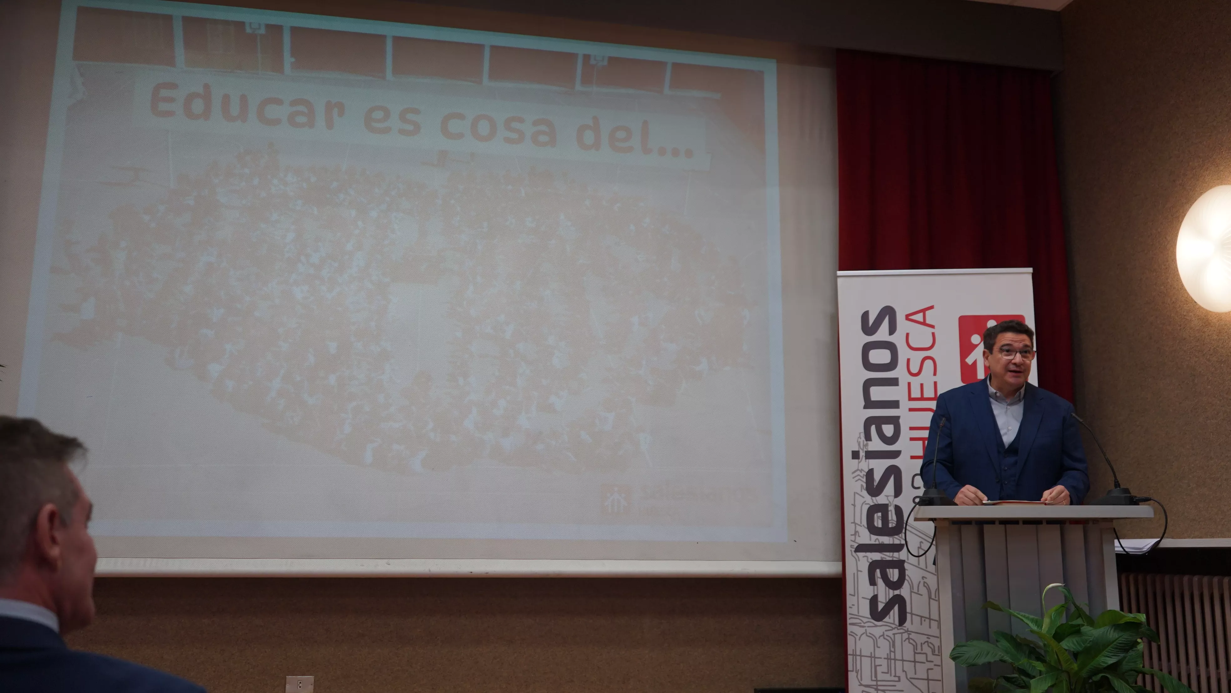 Carles Rubio. Coordinador de referencia de las escuelas salesianas.  Foto Estela Soler Olivar