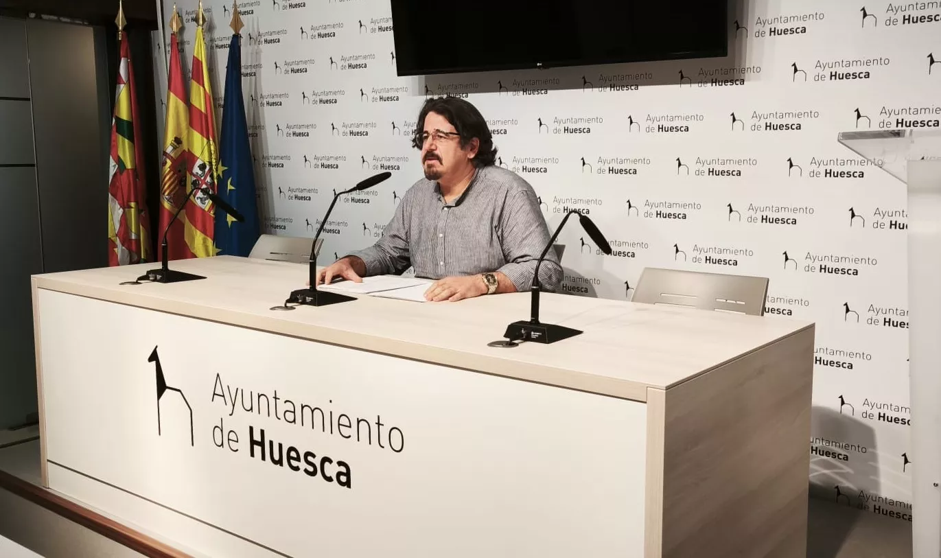 José Luis Rubió, portavoz de VOX en el Ayuntamiento de Huesca