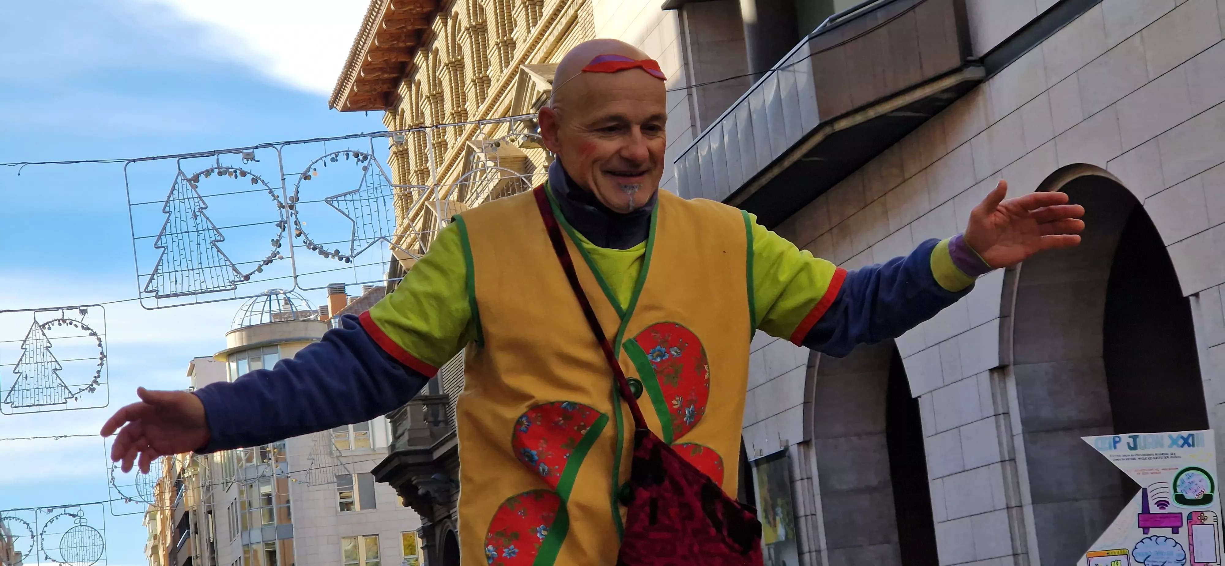 Celebración de la Convención de los Derechos del Niño en la plaza López Allué. Foto Myriam Martínez