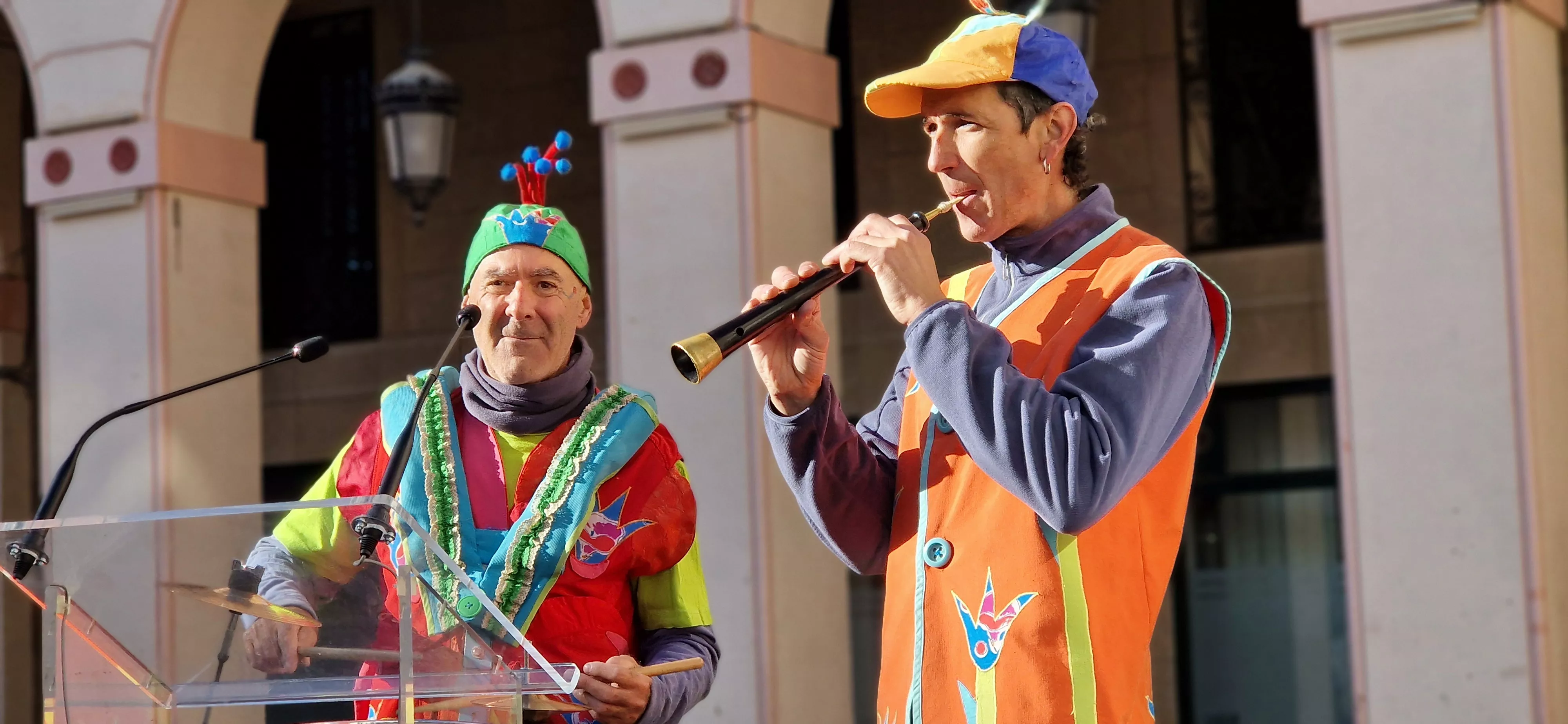 Celebración de la Convención de los Derechos del Niño en la plaza López Allué. Foto Myriam Martínez