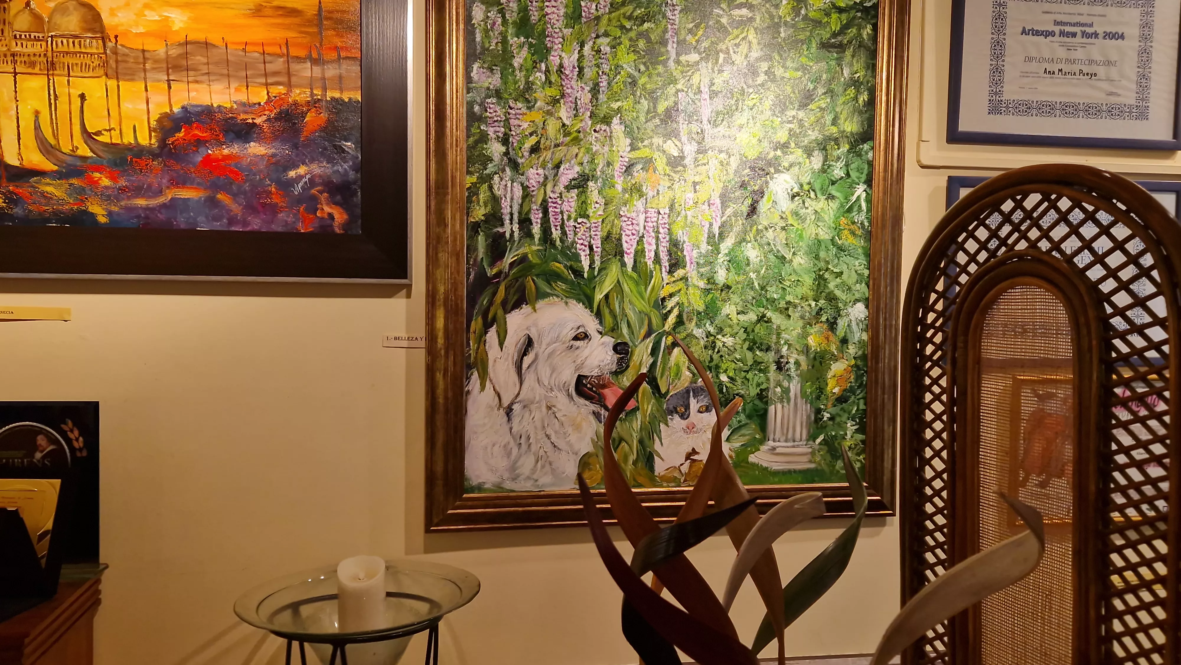 Galería Iris de Ana María Pueyo. Foto Myriam Martínez