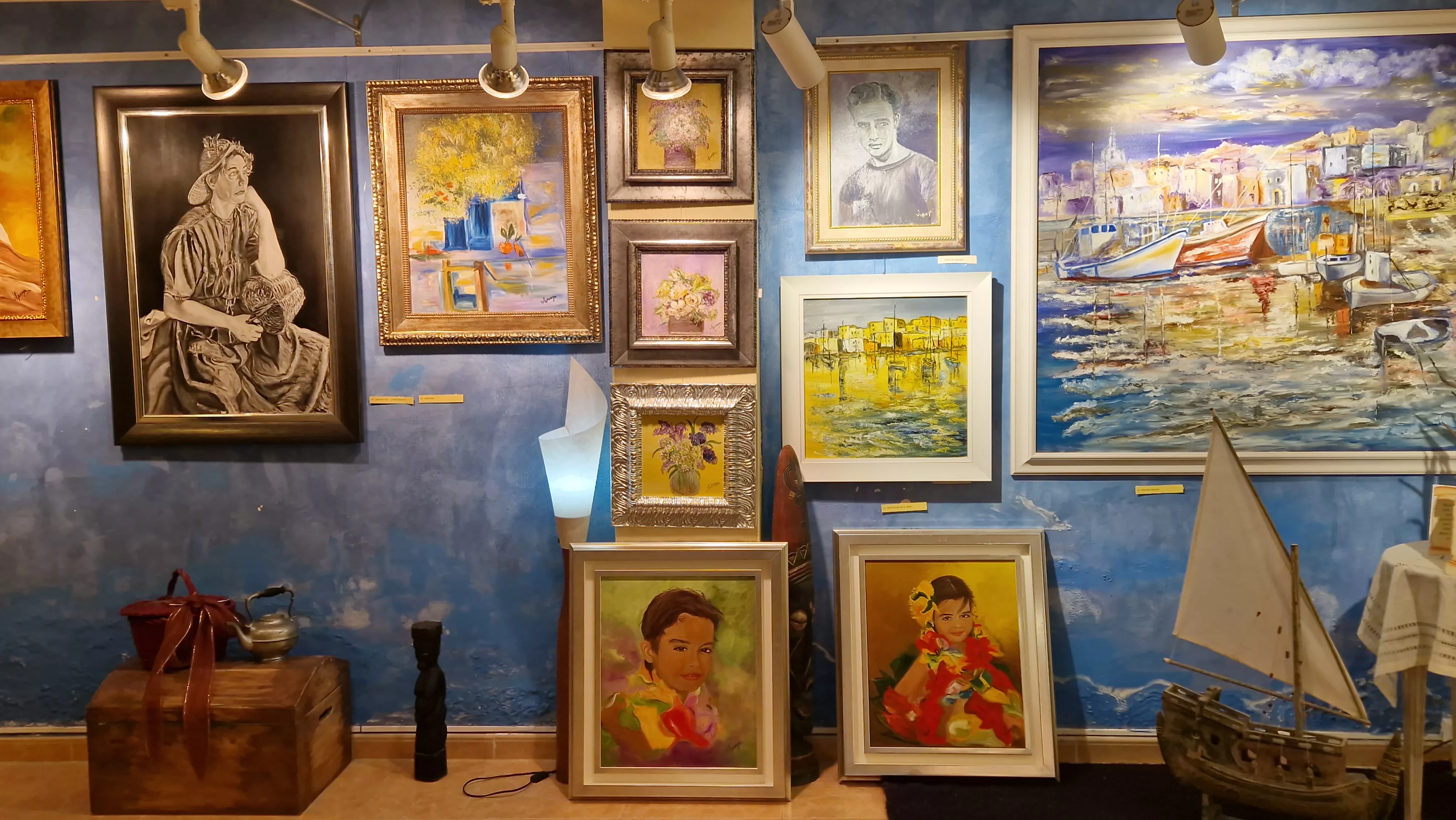 Galería Iris de Ana María Pueyo. Foto Myriam Martínez