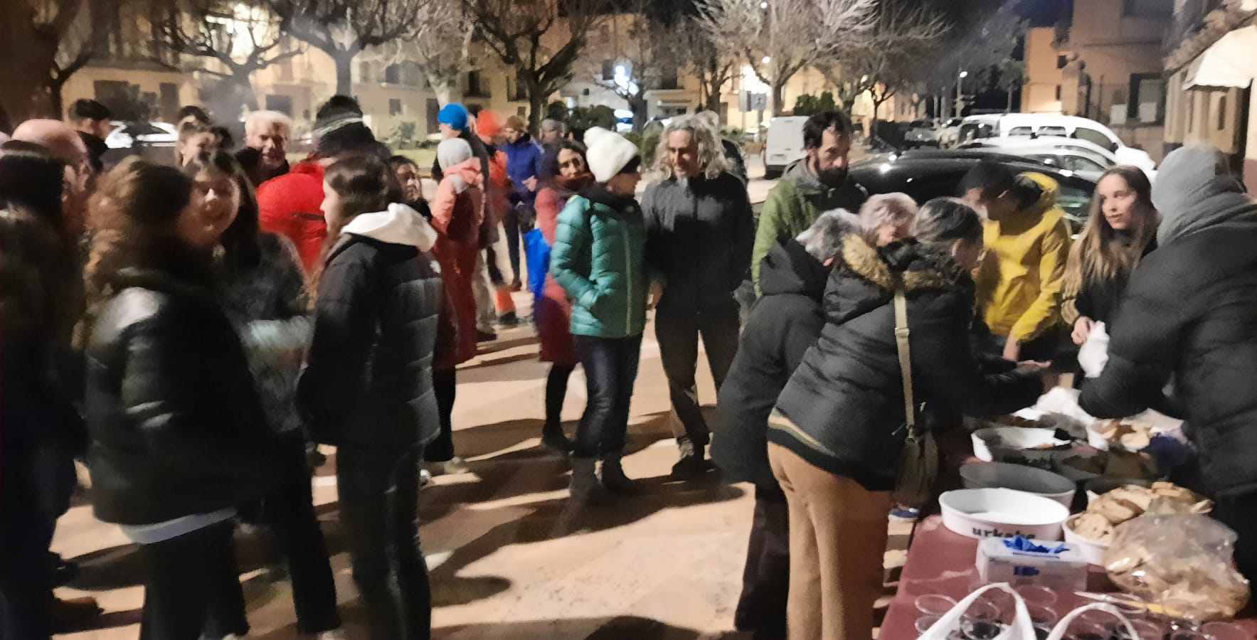 Hoguera de San Pablo en Ayerbe