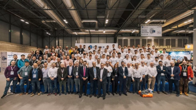 Los participantes en el concurso Los participantes en el concurso