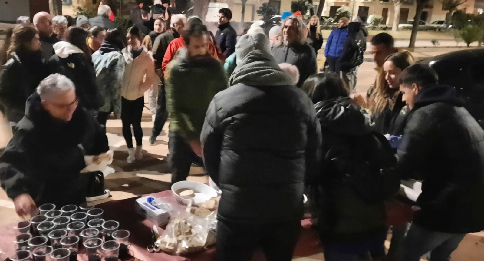 Hoguera de San Pablo en Ayerbe