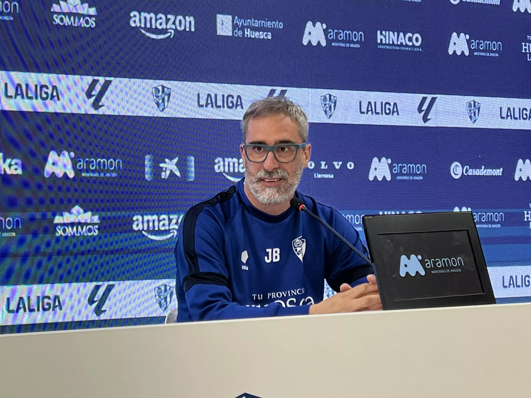 Bolo: "Tenemos ilusión porque en este club se pueden hacer cosas maravillosas". Foto: Adri Mora