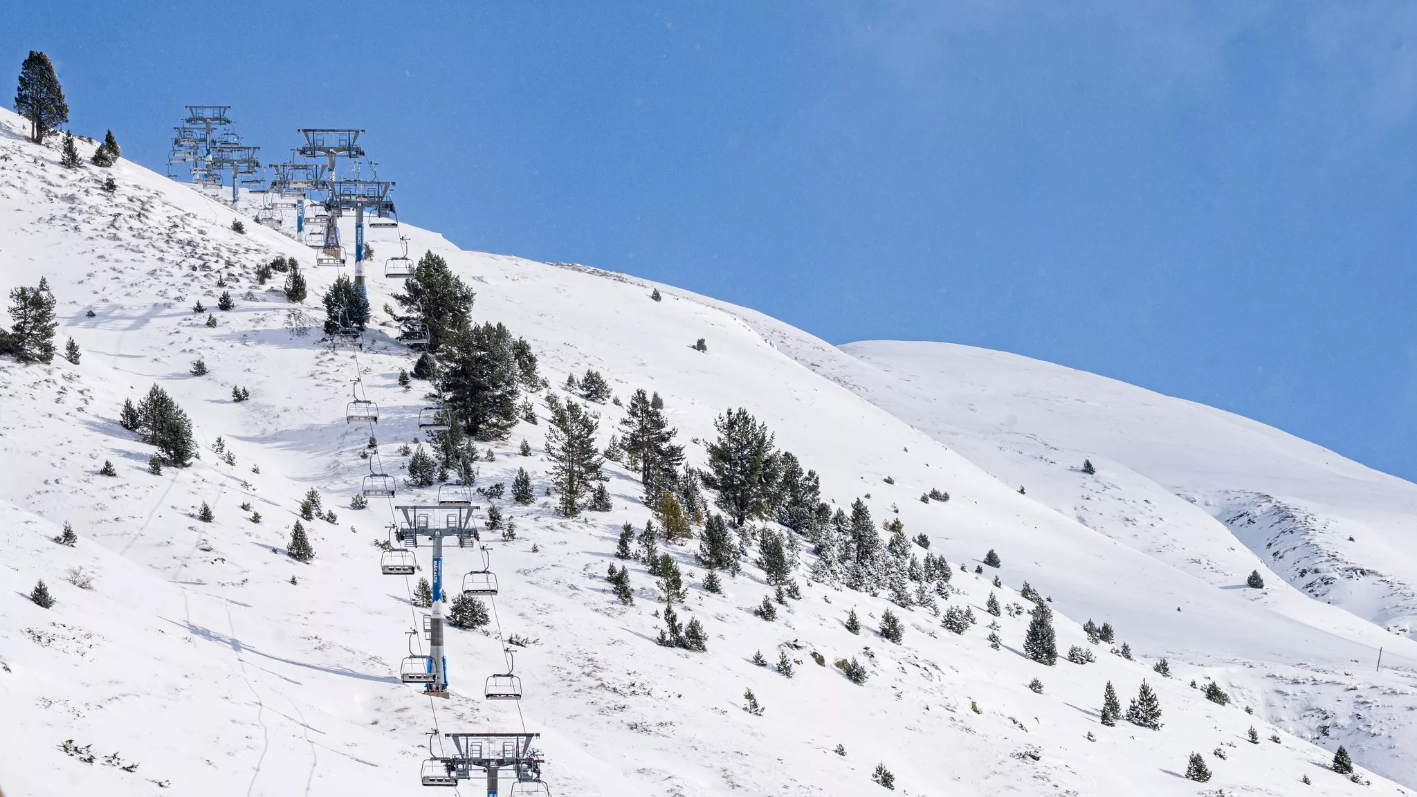 Astún tras las nevadas de noviembre.
