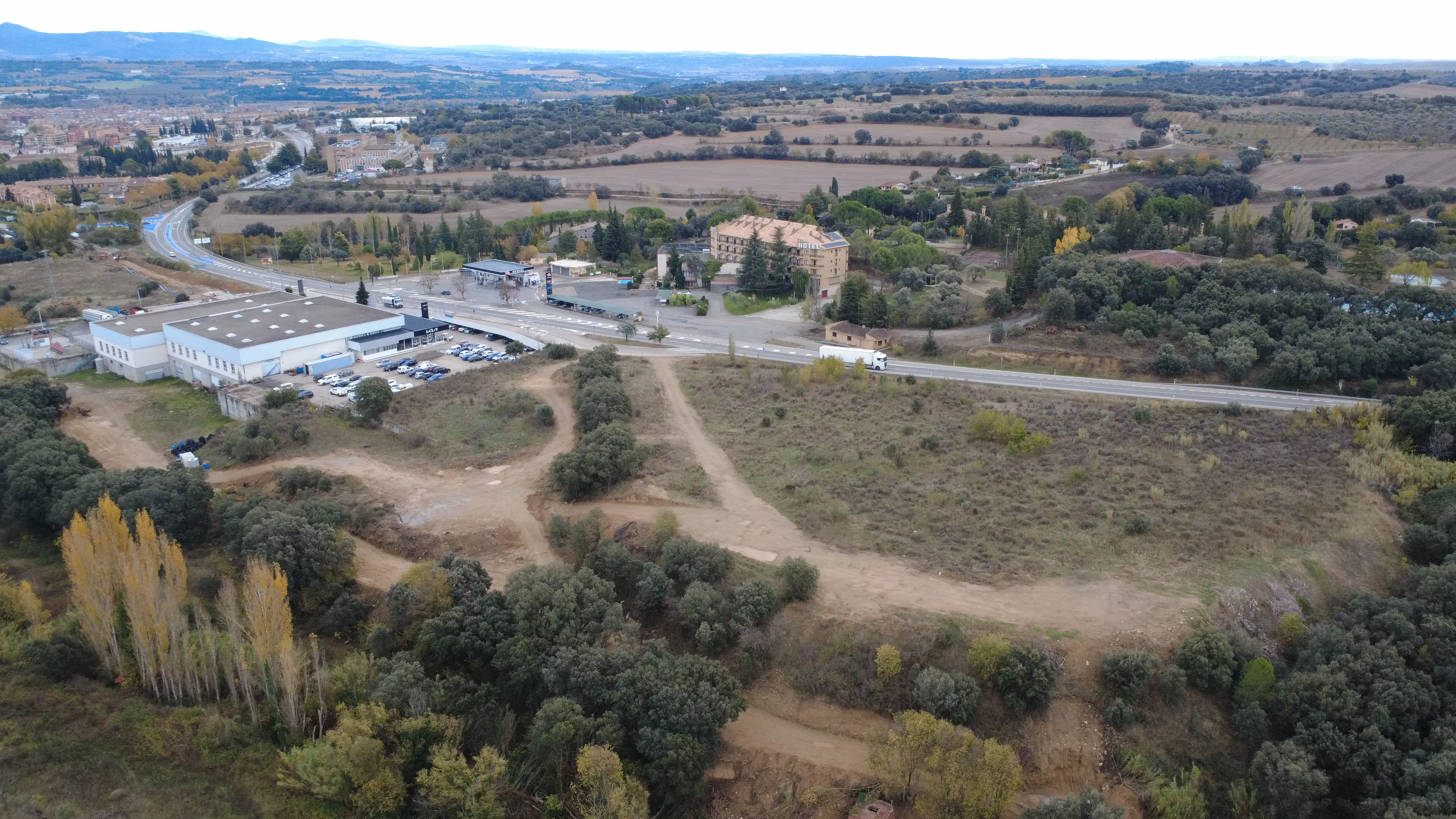 Inauguración del Parque del Recuerdo y la Memoria de Barbastro
