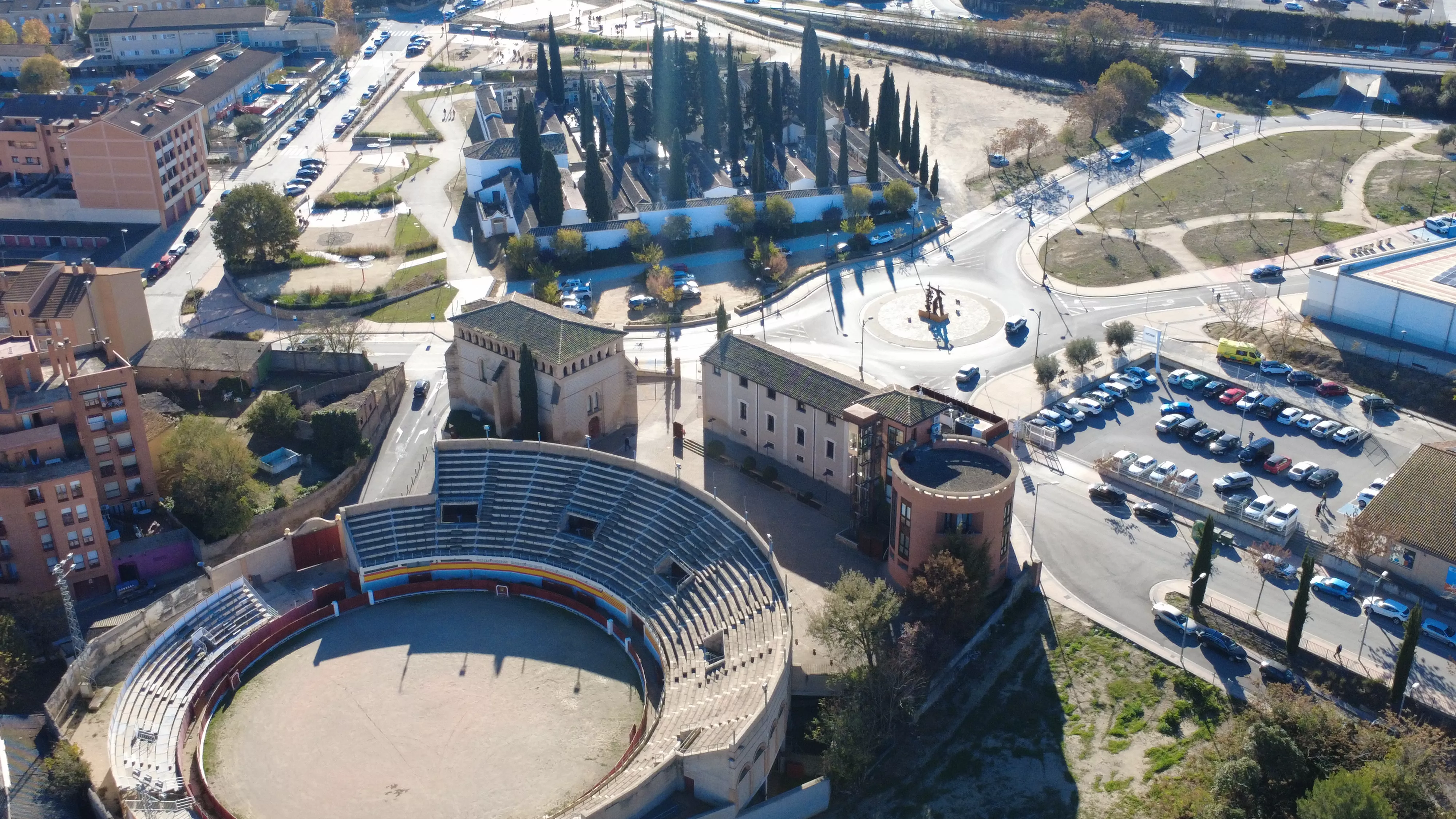 Inauguración del Parque del Recuerdo y la Memoria de Barbastro