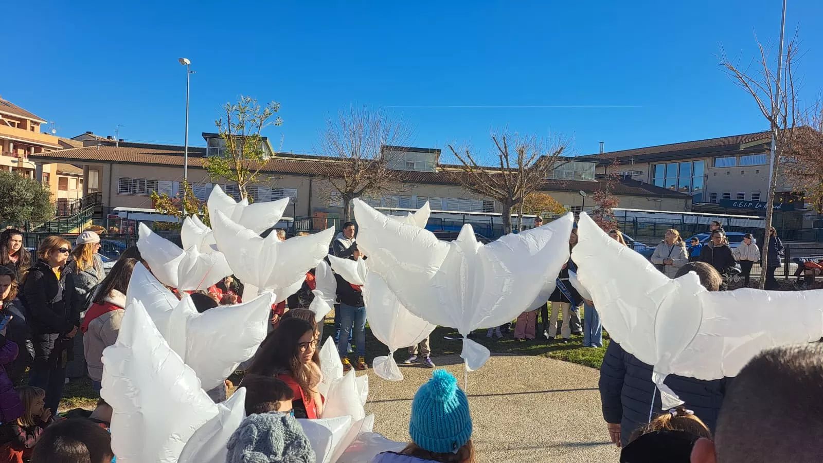 Inauguración del Parque del Recuerdo y la Memoria de Barbastro