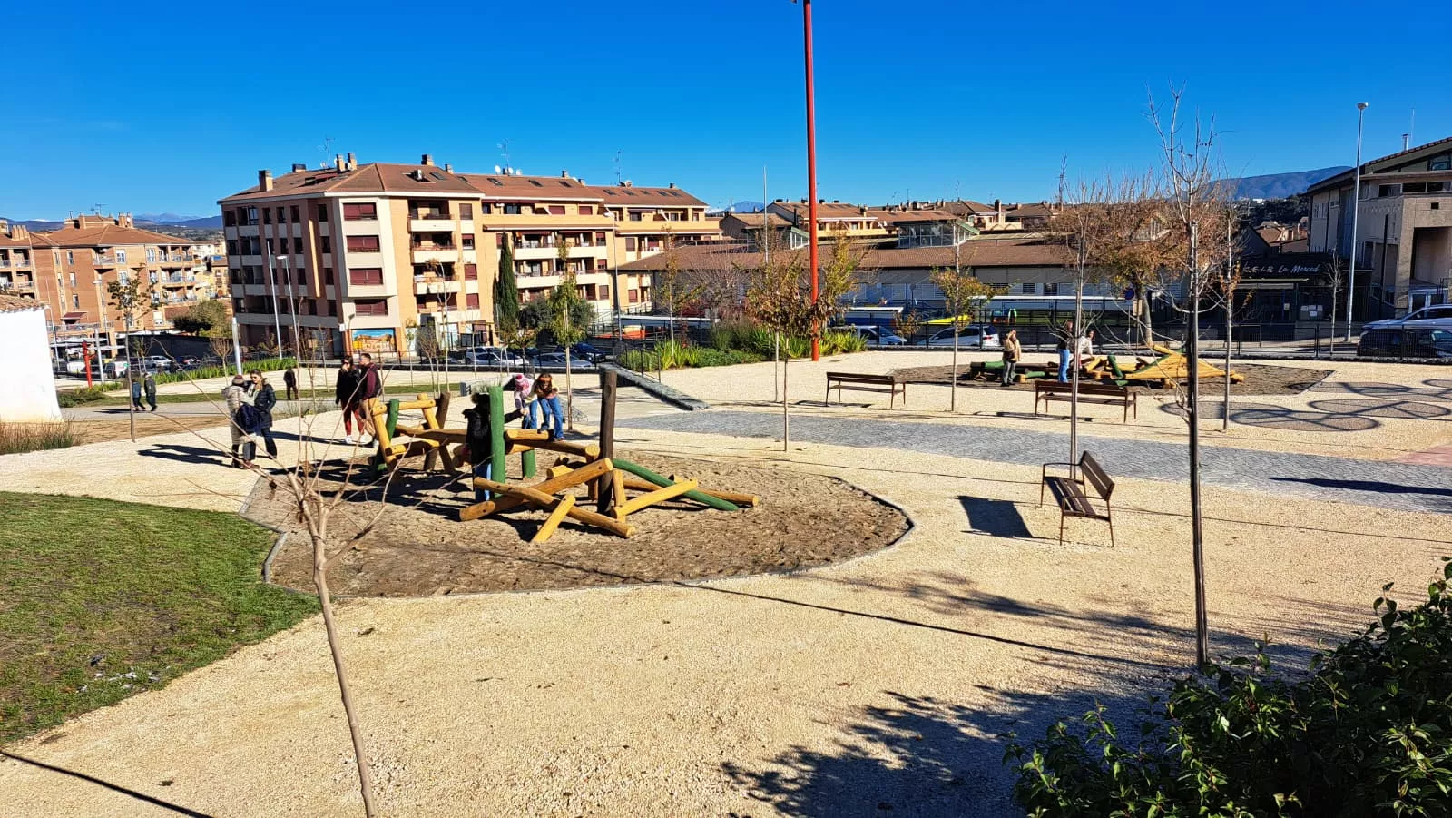 Inauguración del Parque del Recuerdo y la Memoria de Barbastro