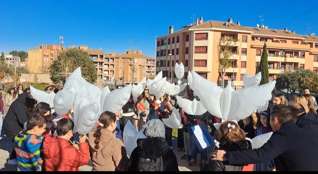 El Parque de la Memoria y el Recuerdo ya es espacio de ocio y tributo en Barbastro