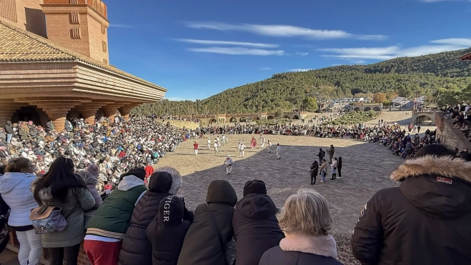 Danzas ecuatorianas en el Santuario de Torreciudad