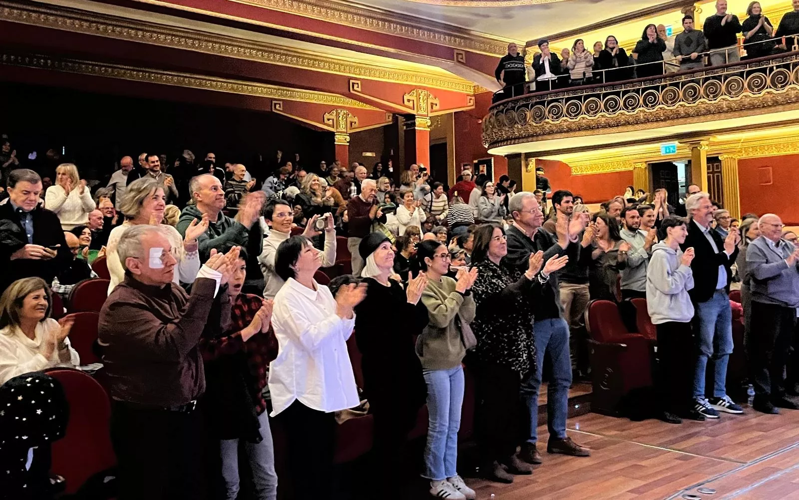 Espectáculo 'Años de Vida' en el Teatro Olimpia. Foto Mercedes Manterola