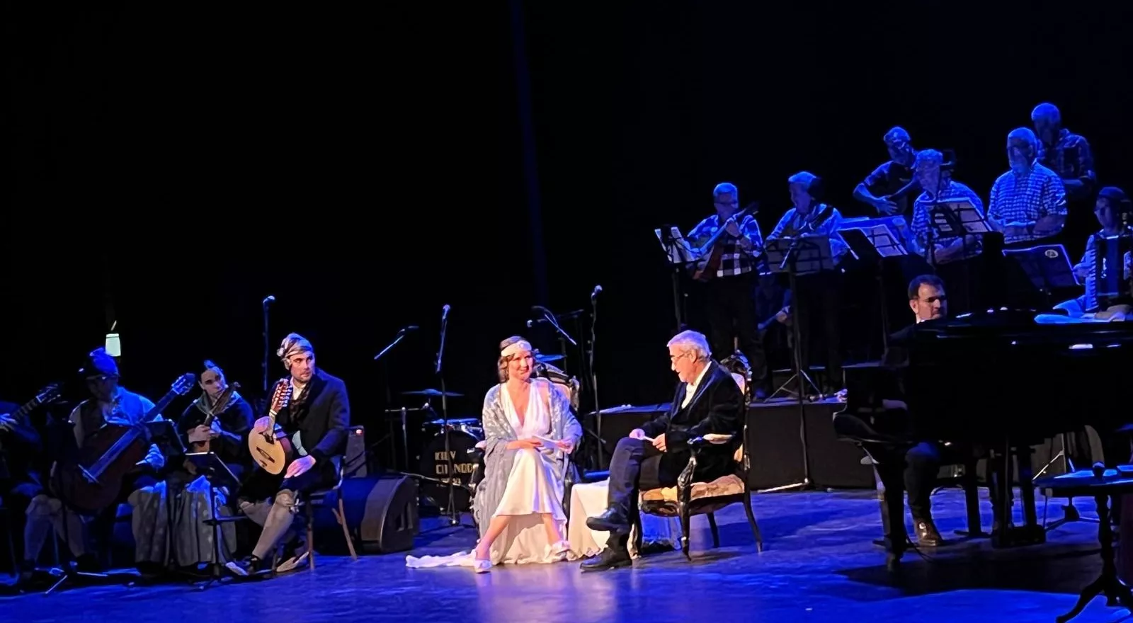 Espectáculo 'Años de Vida' en el Teatro Olimpia. Foto Mercedes Manterola