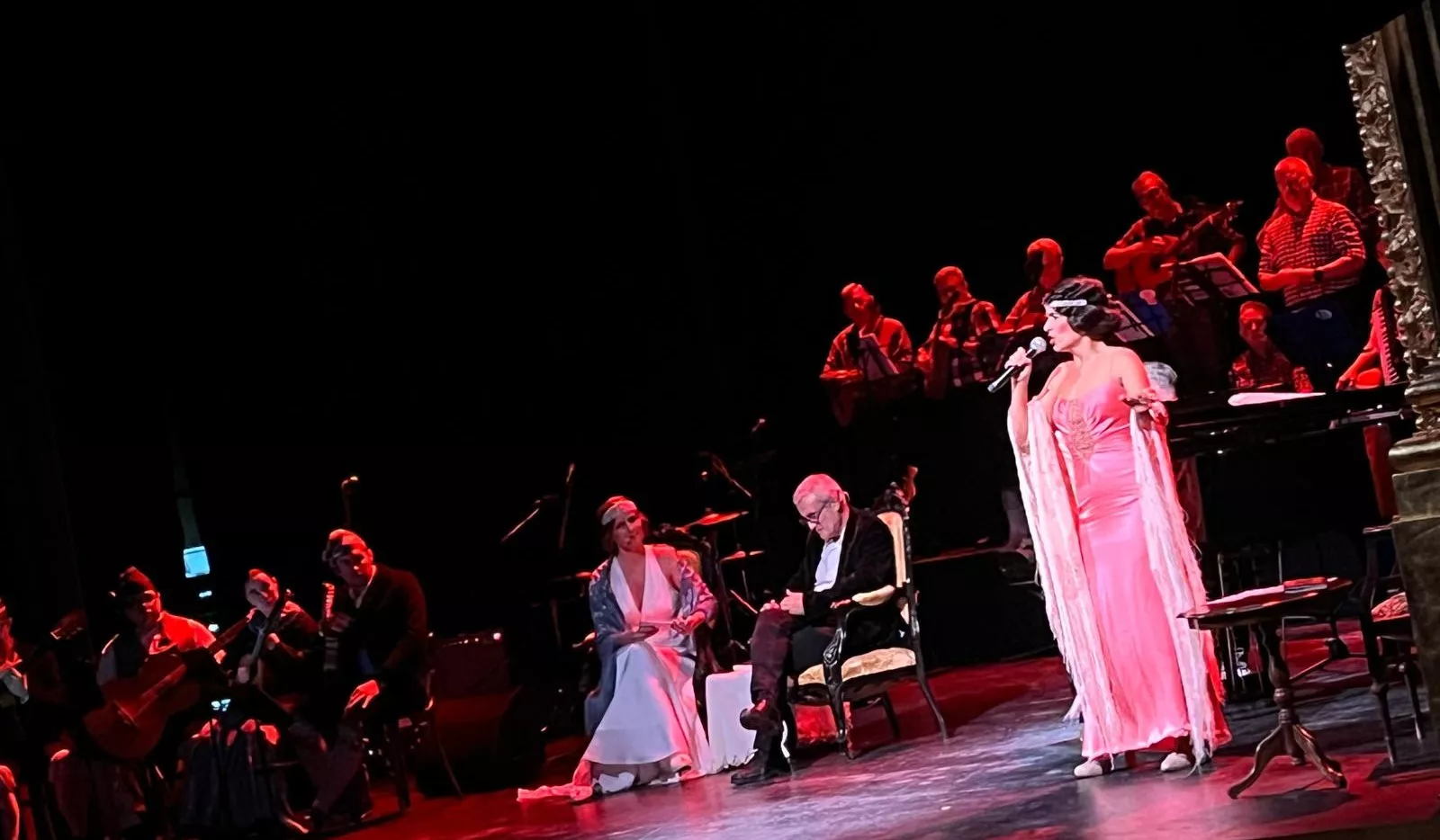 Espectáculo 'Años de Vida' en el Teatro Olimpia. Foto Mercedes Manterola