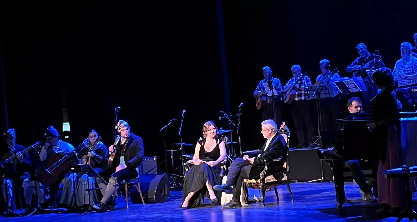 Espectáculo 'Años de Vida' en el Teatro Olimpia. Foto Mercedes Manterola